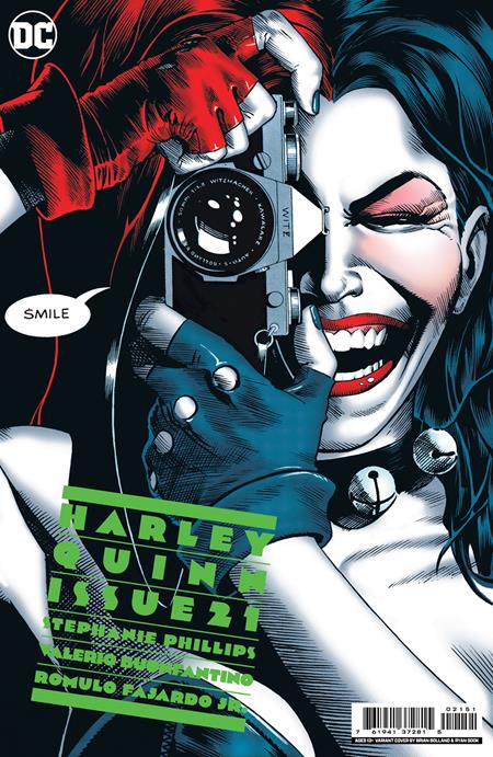Harley Quinn #21 Ryan Sook Homage Card Stock Variant (2022)