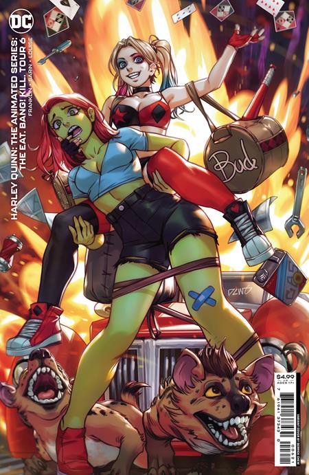 Harley Quinn The Animated Series: The Eat Bang Kill Tour #6 Derrick Chew Card Stock Variant (2022)