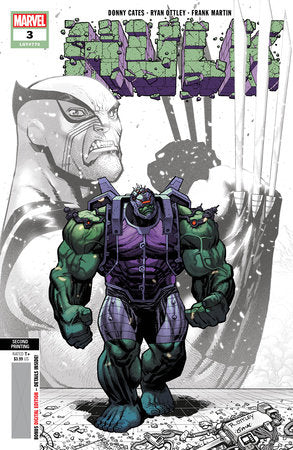 Hulk #3 Ryan Ottley 2nd Printing Variant (2022)