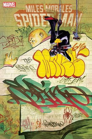 Miles Morales: Spider-Man #1 Mike Del Mundo Graffiti Variant (2022)
