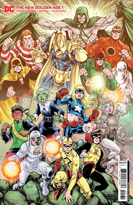 New Golden Age #1 Todd Nauck Card Stock Variant (2022)