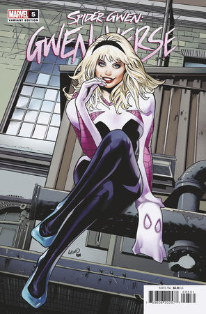 Spider-Gwen: Gwenverse #5 Greg Land Edge of Spider-Verse #2 Homage Variant (2022)