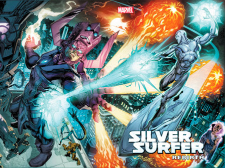 Silver Surfer Rebirth #1 Claudio Castellini 1:25 Wraparound Variant (2022)