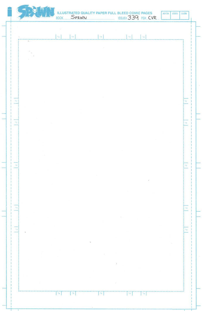 Spawn #339 Blank Sketch Variant (2023)