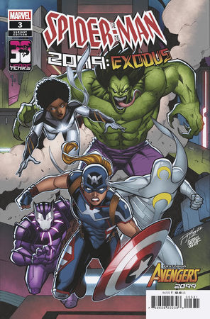 Spider-Man 2099: Exodus #3 Ron Lim Connecting Cover Variant (2022)
