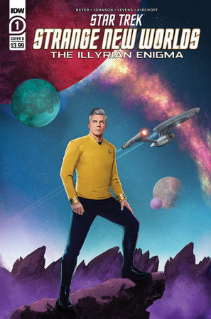 Star Trek: Strange New Worlds-The Illyrian Enigma #1 Jake Bartok Variant (2022)