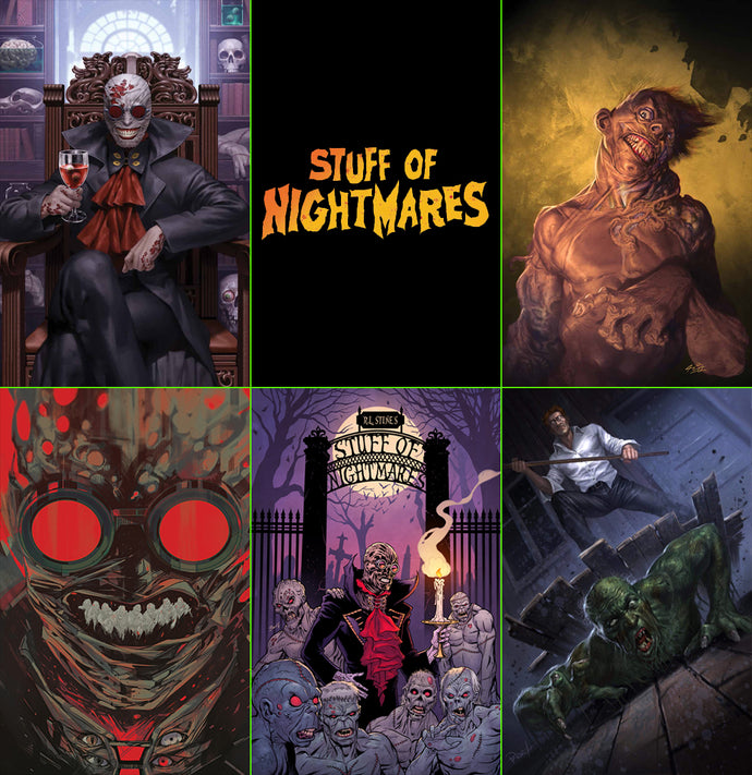 Stuff of Nightmares Complete Set 5 Book Devil Dog Comics Exclusive Virgin Variant Bundle (2022)