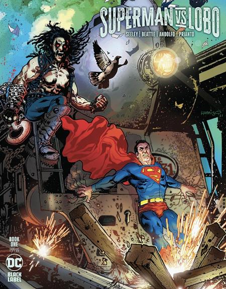 Superman vs. Lobo #1 Tony Harris Variant (2021)