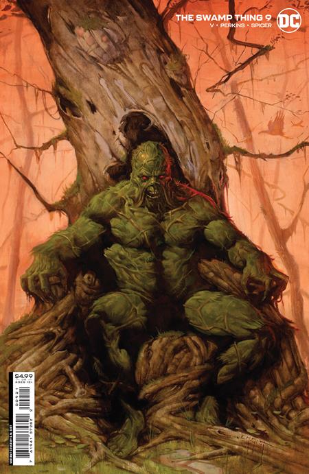 Swamp Thing #9 E.M. Gist Card Stock Variant (2021)