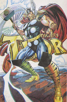 Thor #25 J. Scott Campbell 1:200 Retro Variant (2022)